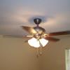 A ceiling fan in the bedroom helps with air circulation to elimnate cold/hot spots in your apartment.